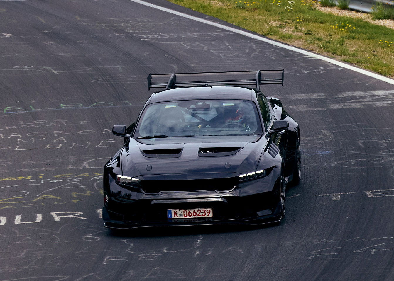Ford Mustang GTD laps the Nürburgring